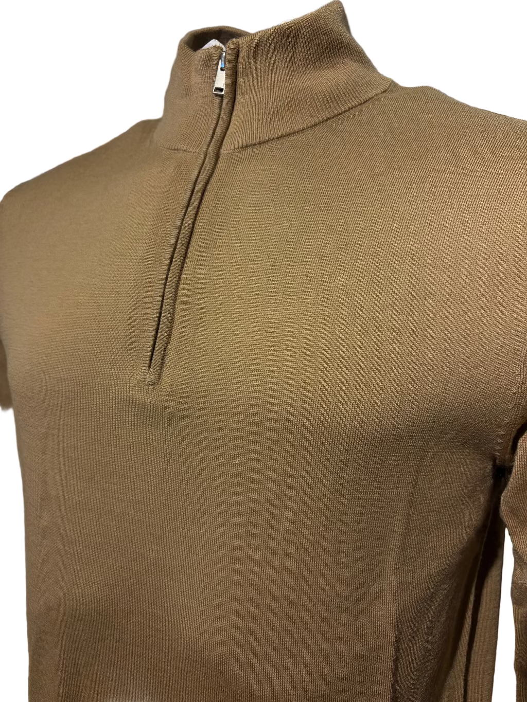 SELECTED - KNIT 100% MERINO HALFZIP