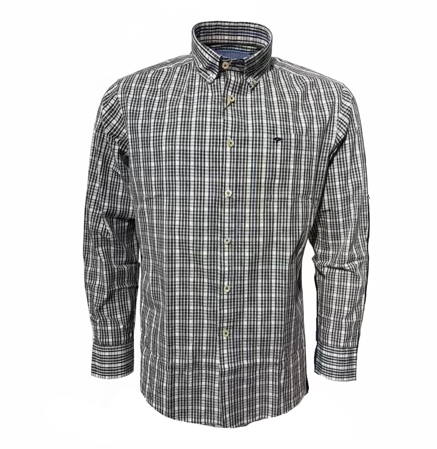 FYNCH HATTON - CHECK SHIRT