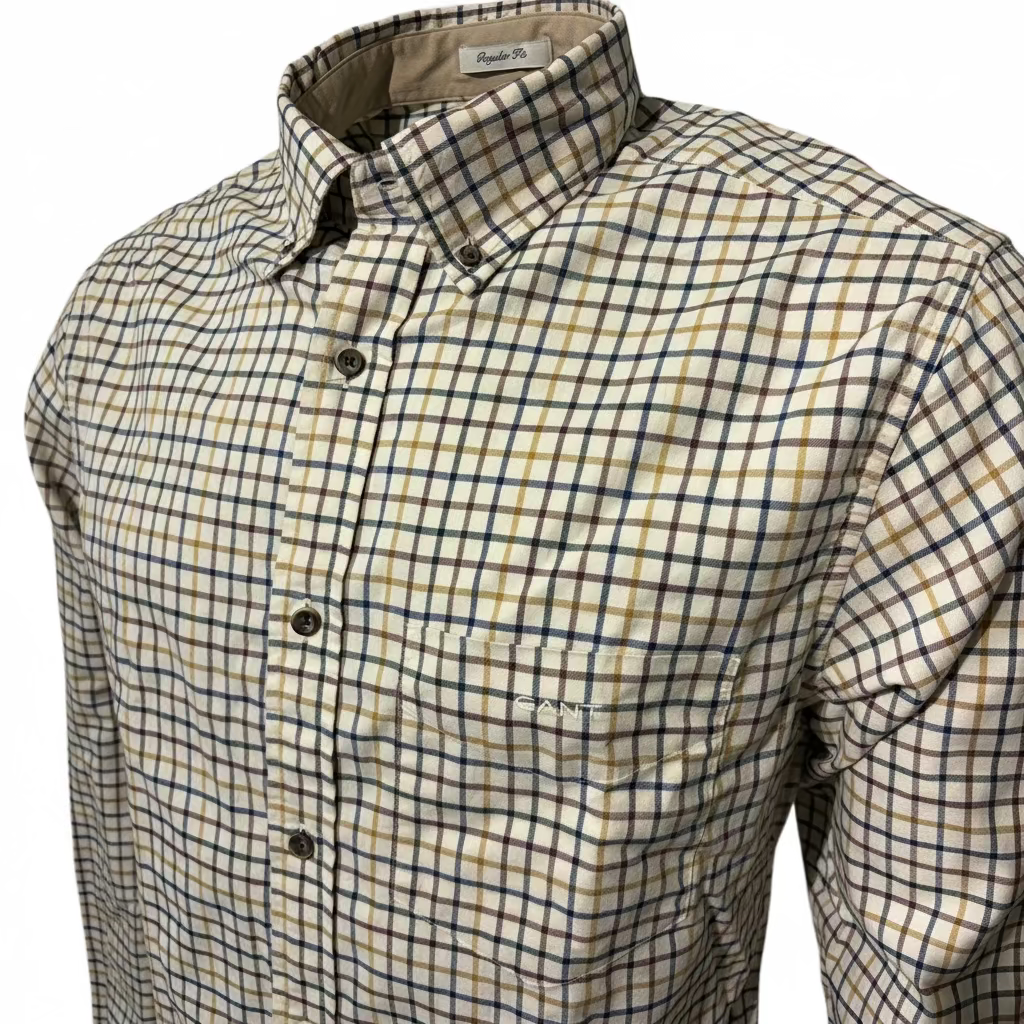 GANT - TWILL CHECK SHIRT